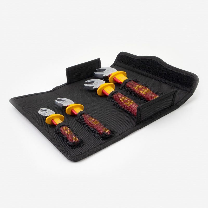 Wera 020170 Joker 6004 VDE Self-setting Wrench Set 1, 4 Pieces