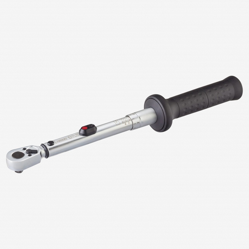 Hazet 6111-1CT Torque Wrench, 3/8" Drive, 20-120 Nm with HiPer Reversible Ratchet