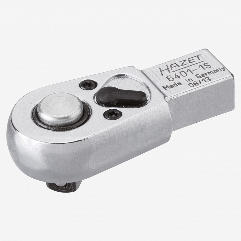 Hazet 6401-1S Insert reversible ratchet 9x12mm 1/4" output