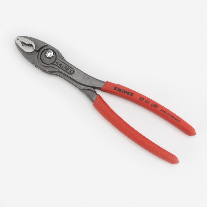 Knipex Twin Grip 8" Slip Joint Pliers - Plastic Grip