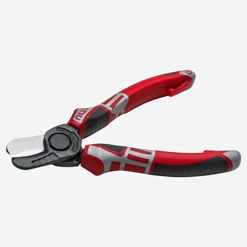 NWS 6.25" Cable Cutter - TitanFinish - SoftGripp, Tethered Attachment