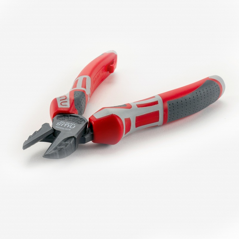 NWS 6.25" Side Cutter - TitanFinish - SoftGripp, Tethered Attachment
