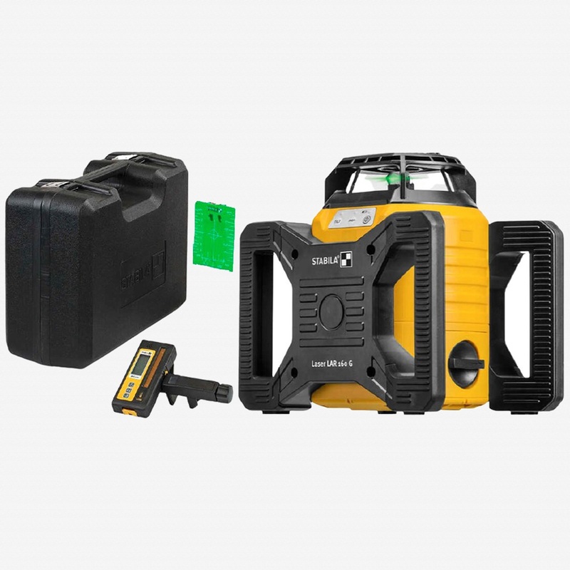 Stabila LAR 160G Rotary Laser Kit, 3 Pieces