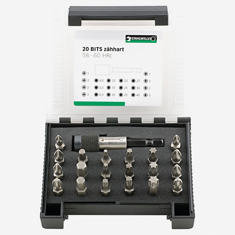 Stahlwille 1204/21-1 BITS Box, 20 Pieces
