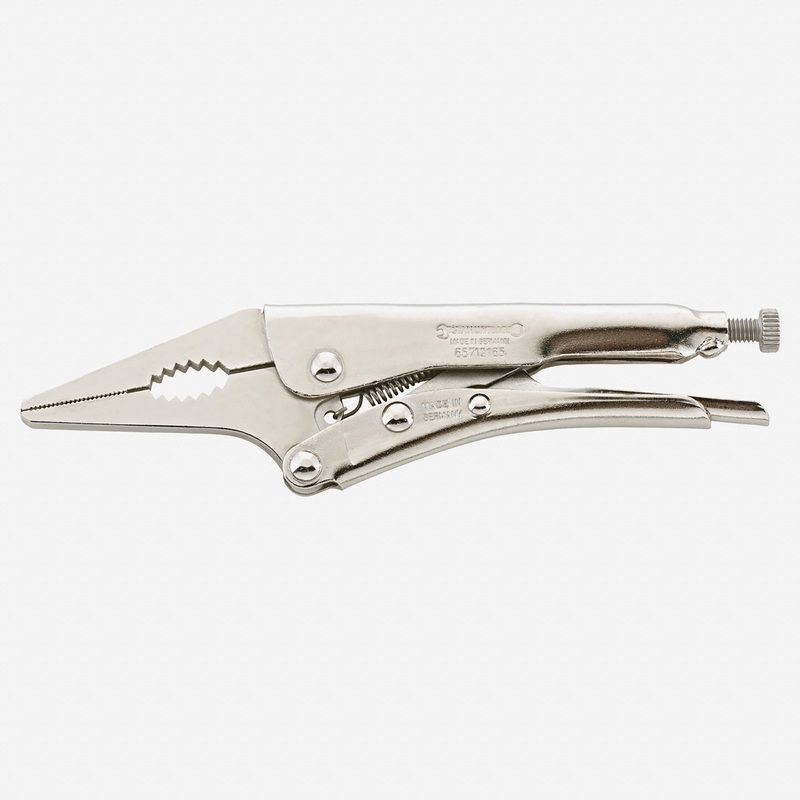 Stahlwille 6571 Long Nose Self Grip Wrench, 165 mm