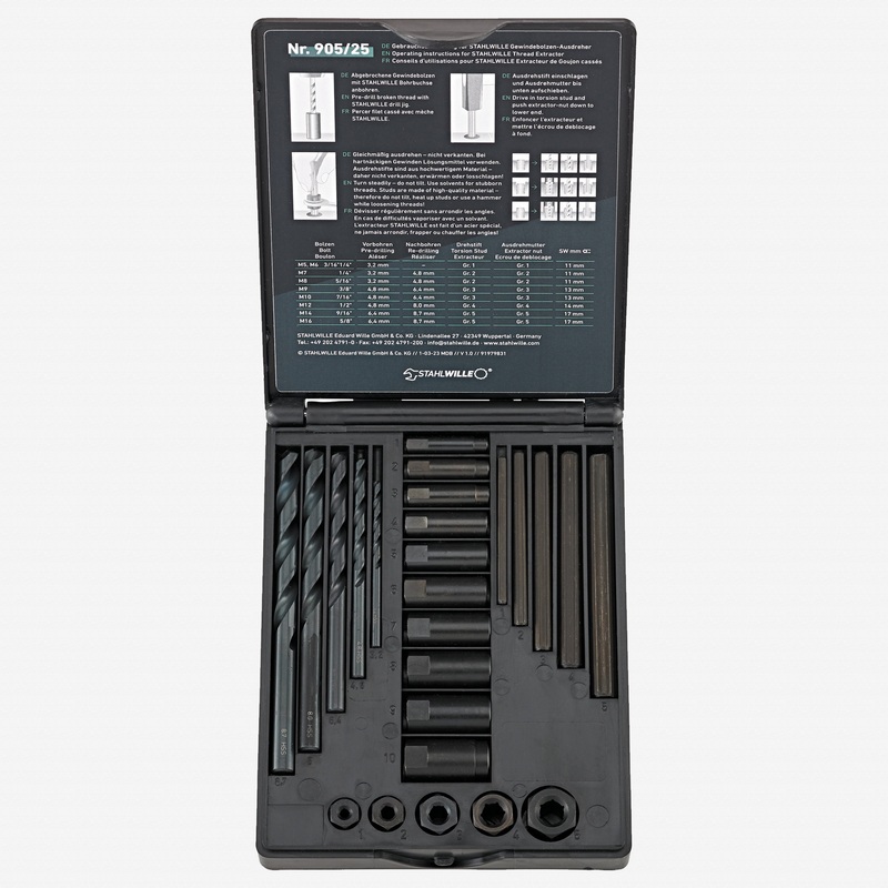 Stahlwille 905/25 Stud remover set