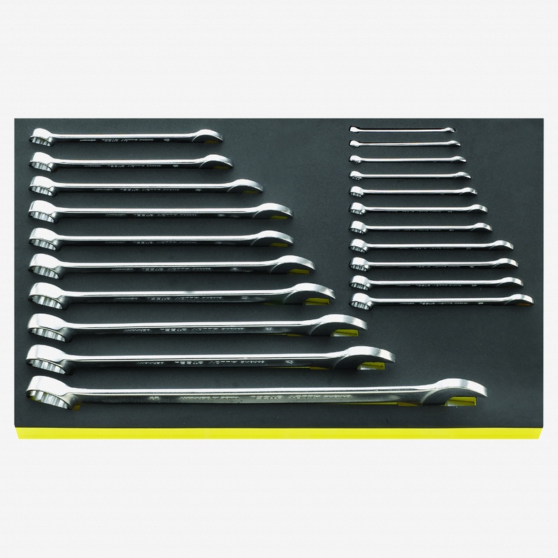 Stahlwille TCS 13/21, 6-34 mm Combination Spanner 21 pcs. in TCS inlay
