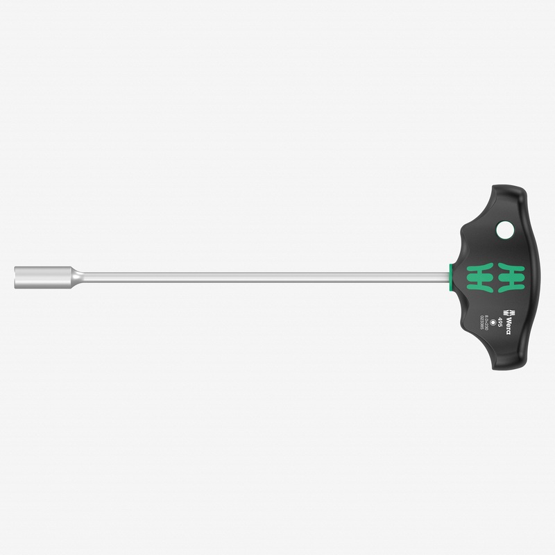 Wera 023385 T-Handle Metric Nutdriver, 8.0 x 230mm