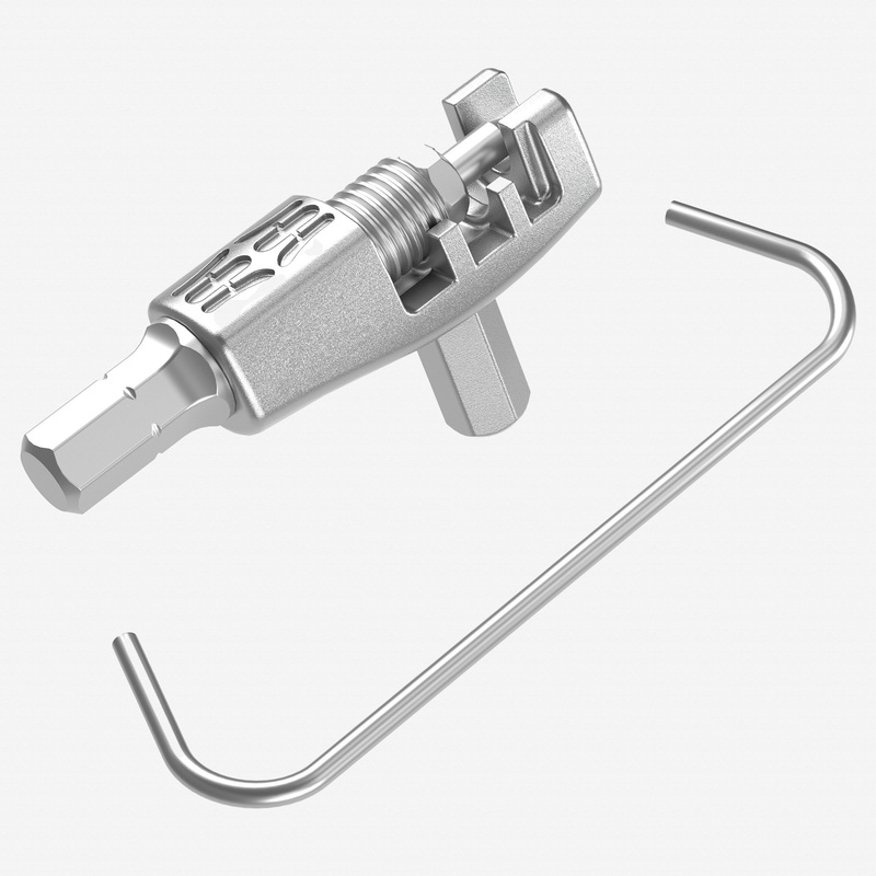 Wera 136039 9523 Bicycle Chain Rivet Tool with Chain-Hook, 2 Pieces