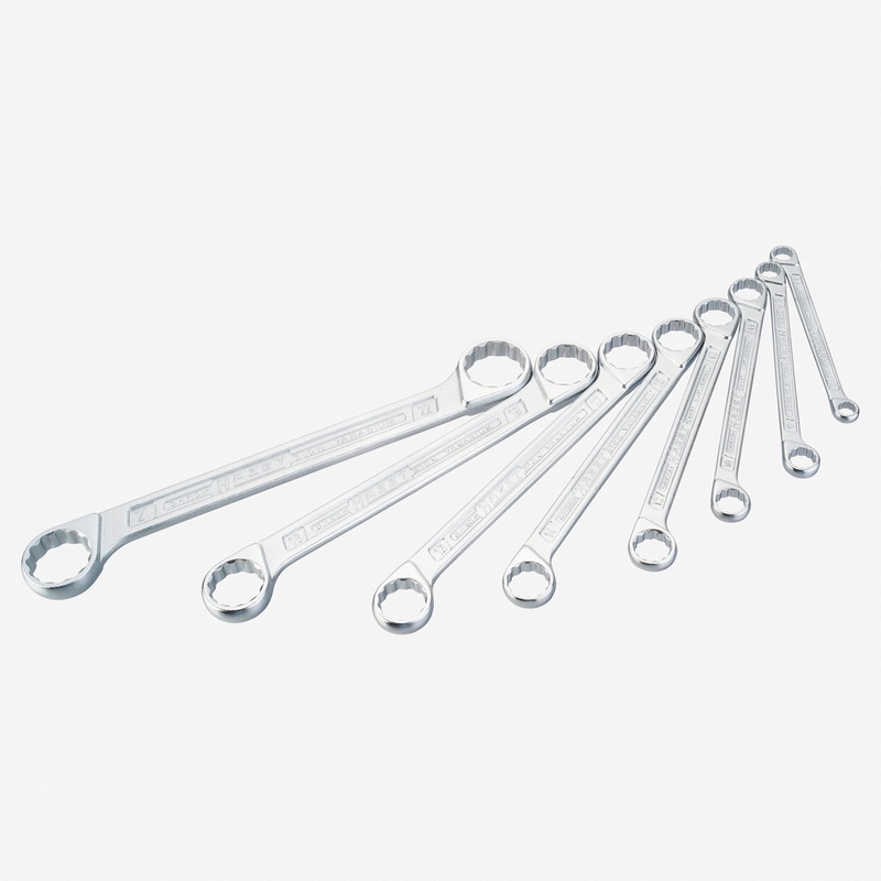 Hazet 610N/8 Double box-end wrench set 8 pc metric