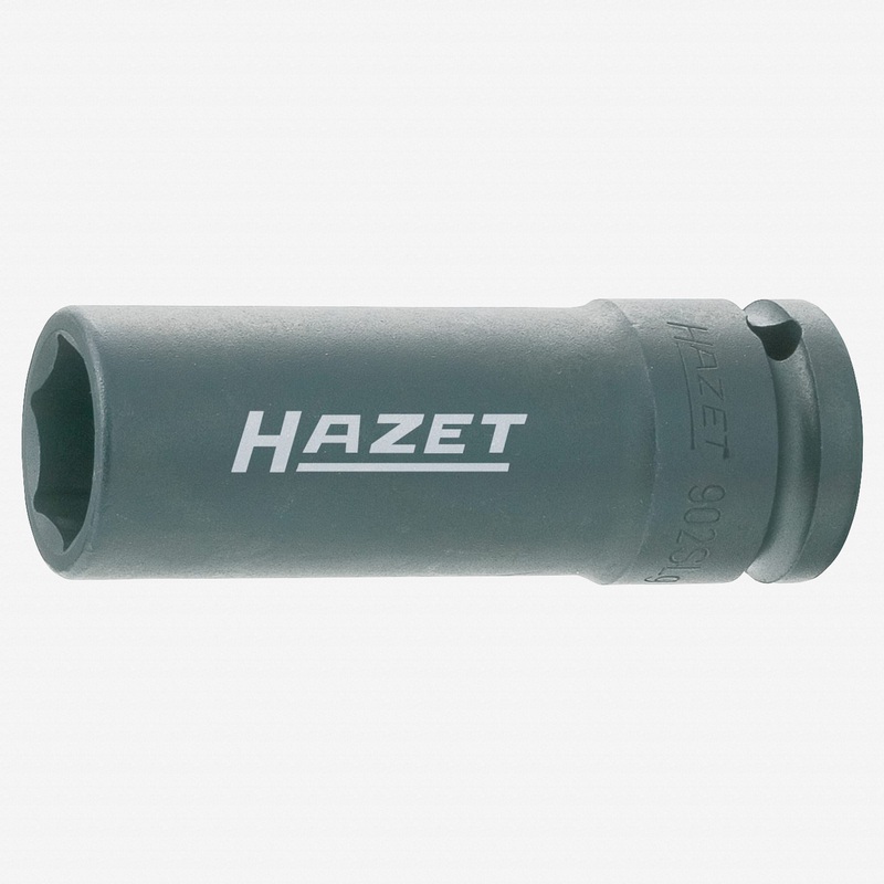 Hazet 902SLG-17 Impact socket (6-point) 17mm x 1/2" - Extra Slim w/ Plastic Insert