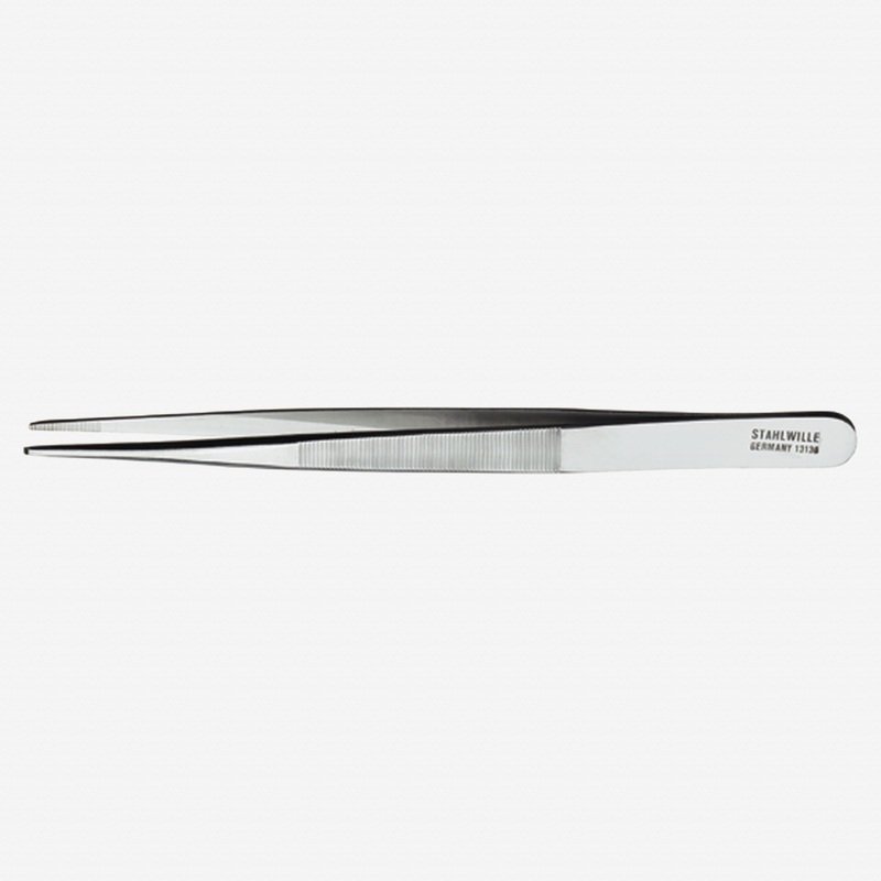 Stahlwille 13130 Tweezers, Straight, Blunt-tip