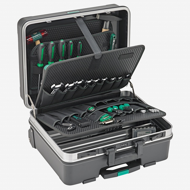 Stahlwille 13302/69 Tool Set in Mobile Hardshell Case, 69 Pieces