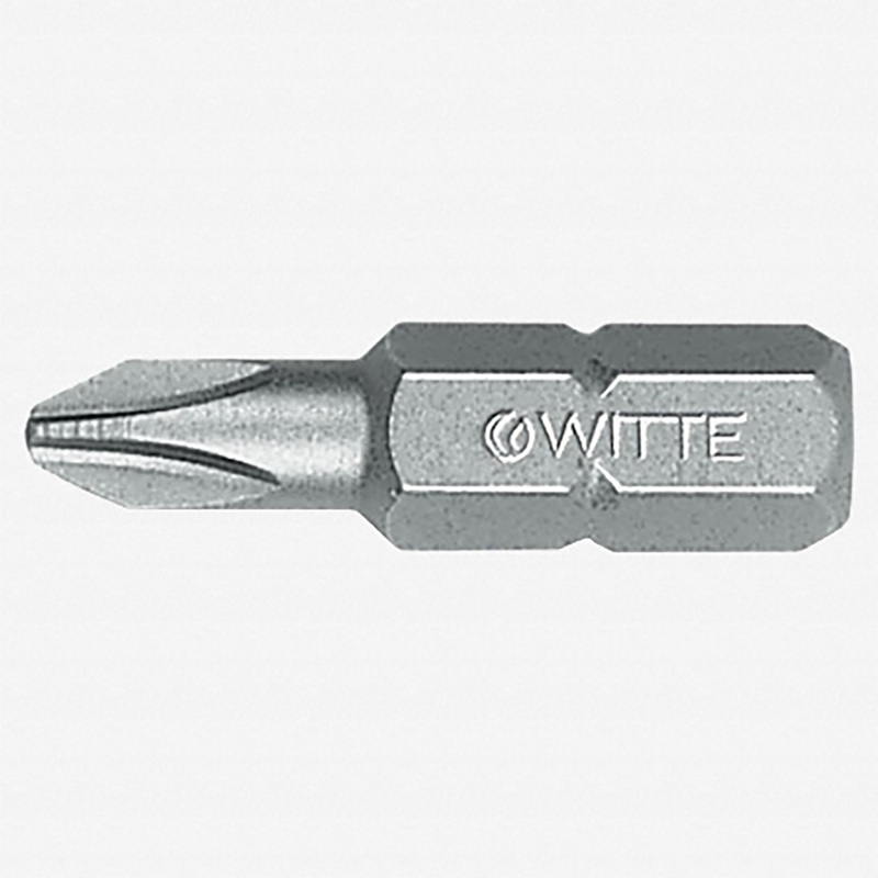 Witte Pro Phillips Bit, 5/16" Drive, #1 x 32mm