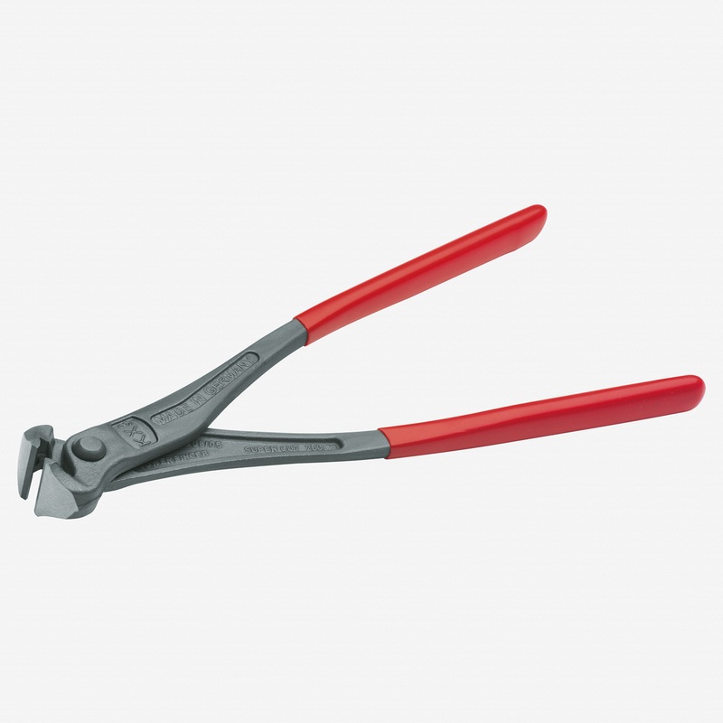 NWS 12"-KX4 KX 11.75" Tower Pincers - Atramentized - Plastic Grip