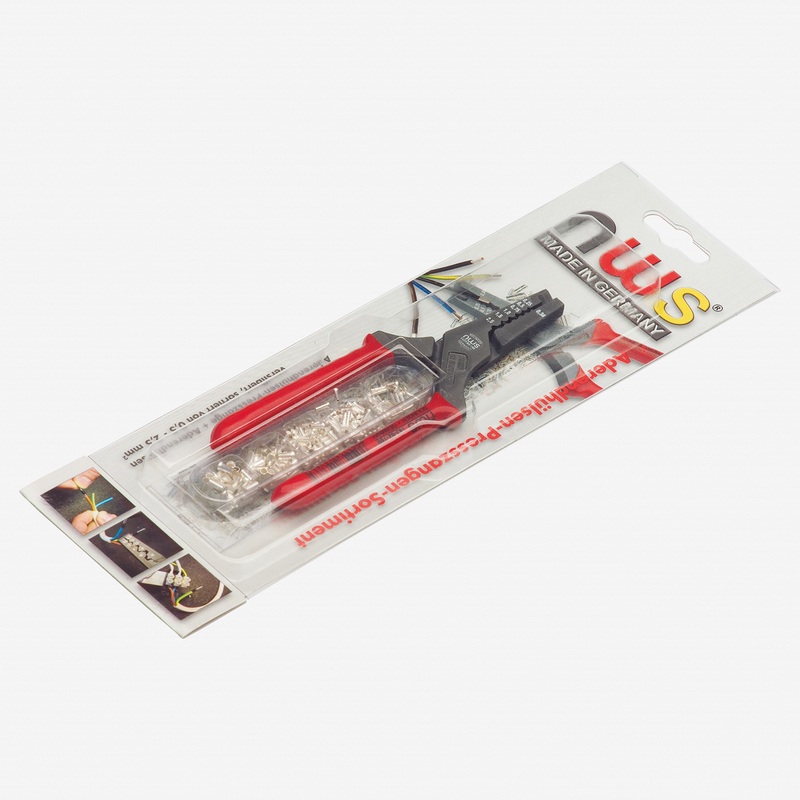 NWS Crimping Pliers and End-Sleeves Assortment (150 piece)
