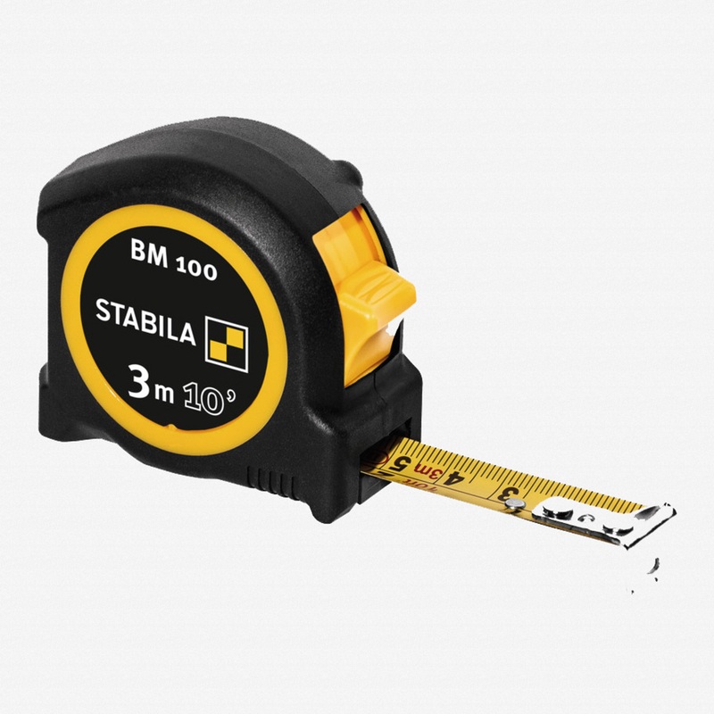 Stabila Type BM100 Tape Measure, 3m/10ft