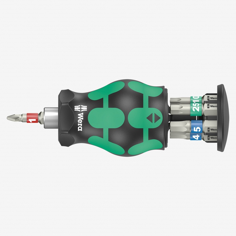Wera 004179 Stubby Bicycle Set 11, Stainless Bits, 7 Pieces
