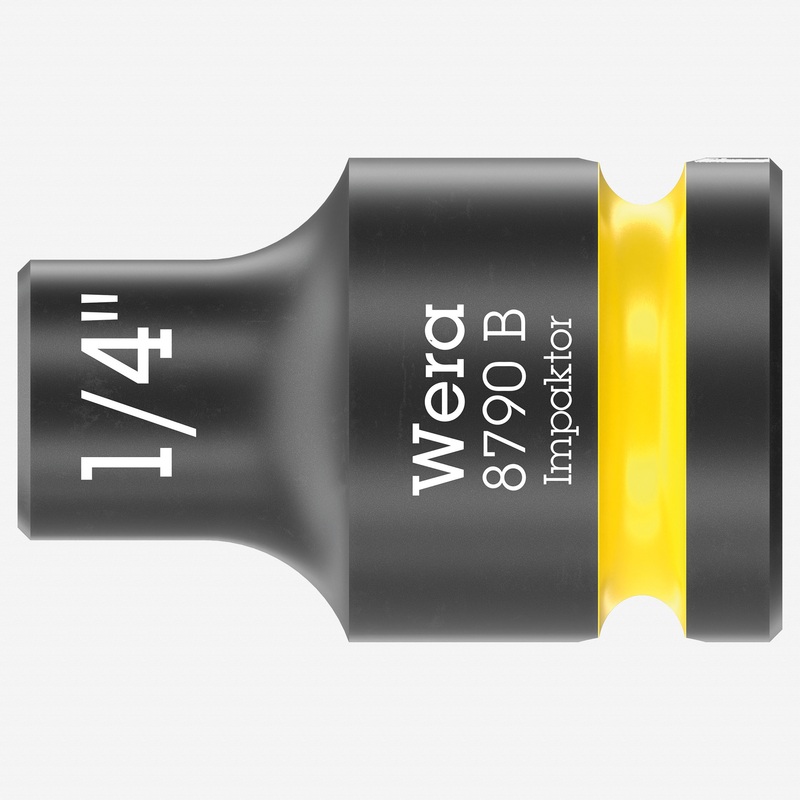 Wera 005514 8790 B 1/4" Impaktor Socket, 3/8" Drive, 6 Point