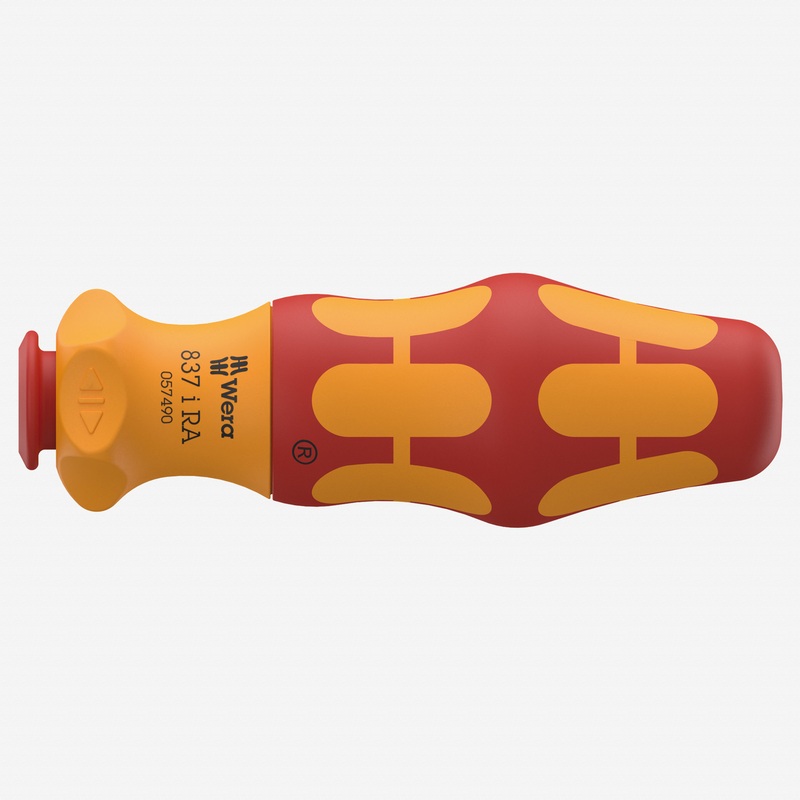 Wera 057490 837 i RA Kraftform Bitholding Screwdriver, Ratchet Functionality