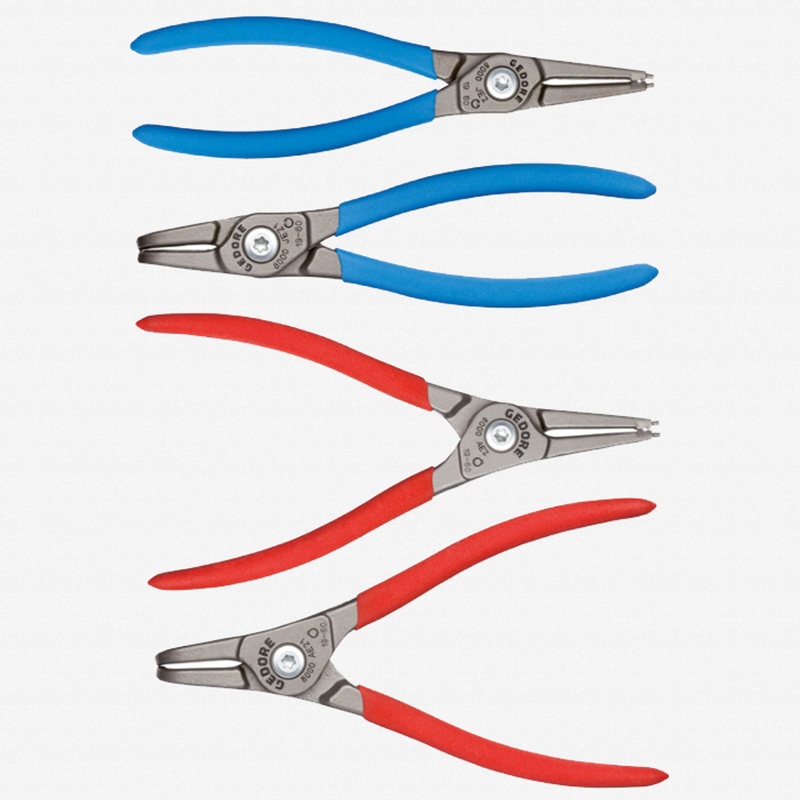 Gedore S 8000 E 4 Pc Circlip Pliers Set