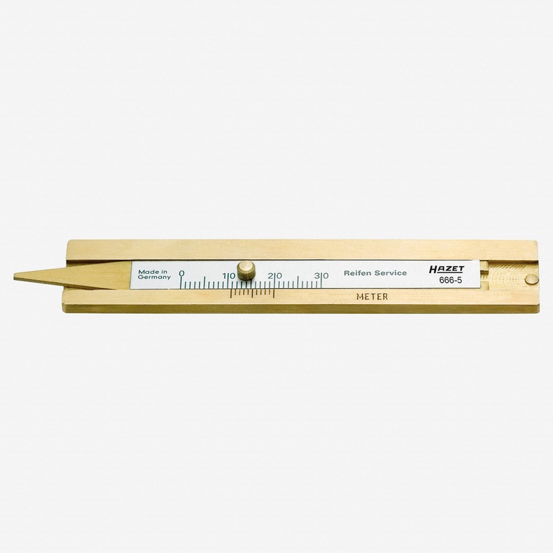 Hazet 666-5 Tire tread depth gauge