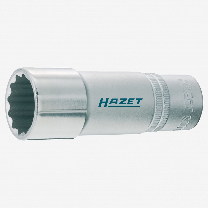 Hazet 900TZ-12 Socket (12-point) 12mm x 1/2" - Long