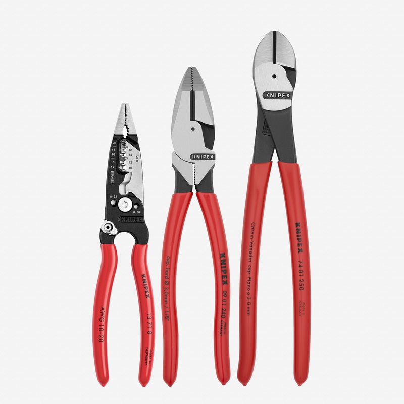 Knipex Electrical Pliers Set, 3 Pieces