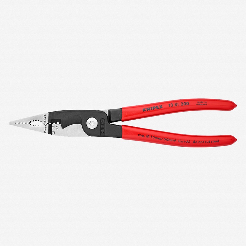 Knipex Pliers for Electrical Installation - Vinyl