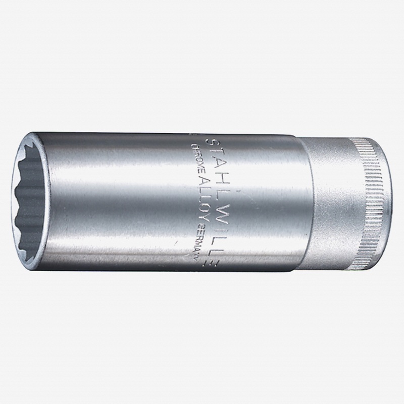 Stahlwille 51 Extra Deep Socket, 1/2" Drive, 12 Point, 20.8 mm - 13/16"