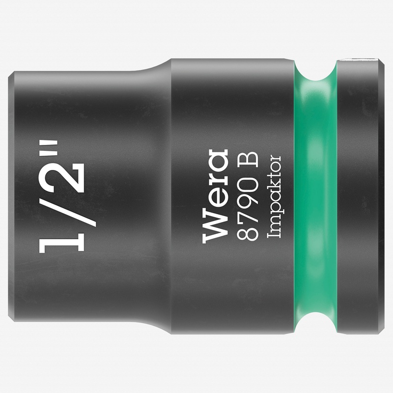 Wera 005518 8790 B 1/2" Impaktor Socket, 3/8" Drive, 6 Point