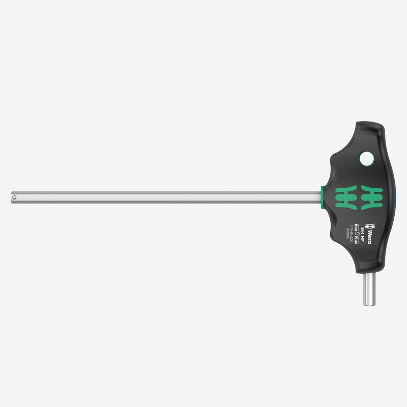 Wera 023350 Metric Hex-Plus T-handle with Holding Function, 7.0 x 200mm