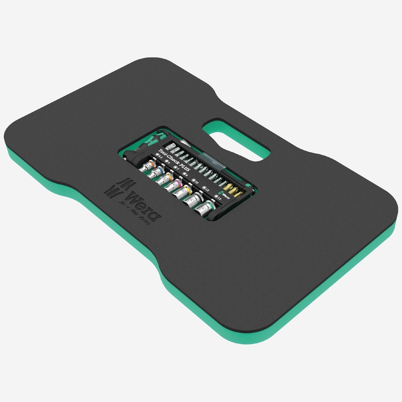 Wera 134544 Kneeling Pad + Tool-check Plus Metric, 40 Pieces, Limited Edition