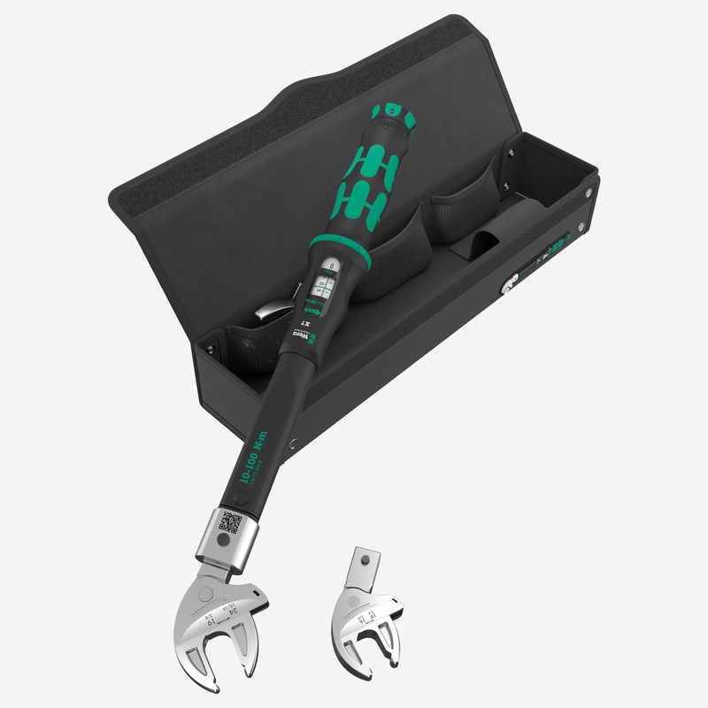 Wera 136076 9530 Heat Pumps/Air Conditioning Torque Wrench Set, 4 Pieces