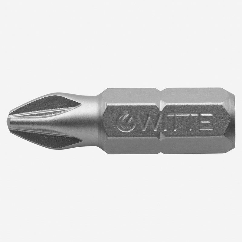 Witte Maxx Stainless Pozidriv Bit, #3 x 25mm