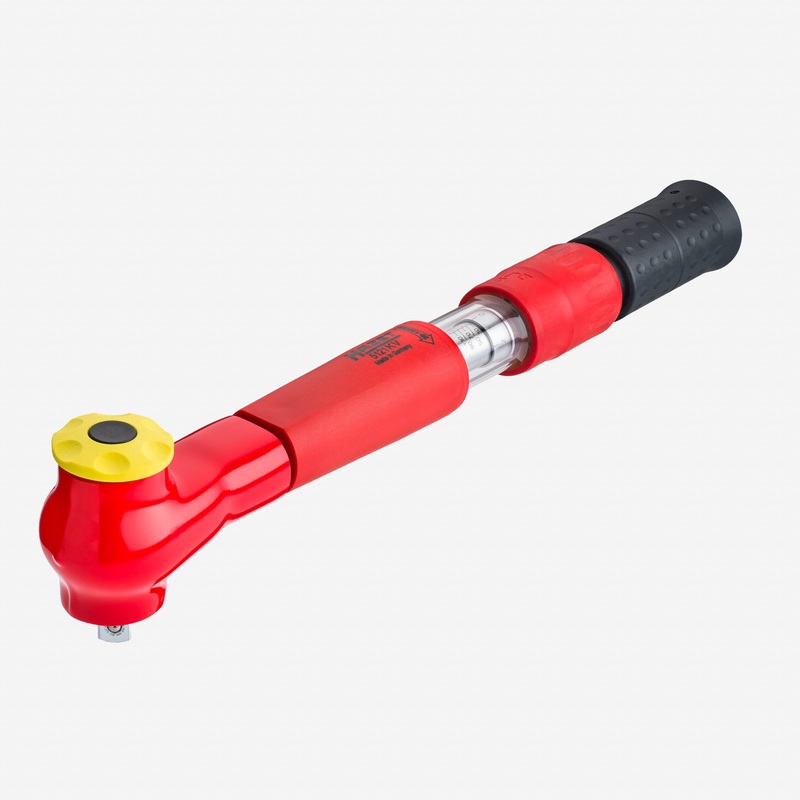 Hazet KV Insulated 1/2" Torque Wrench, 20-120 Nm