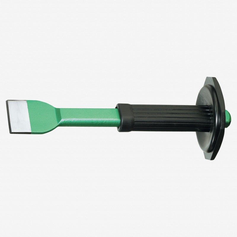 Heyco Grooving Chisel with Hand Guard, Non-spreading Safety Head, 250mm