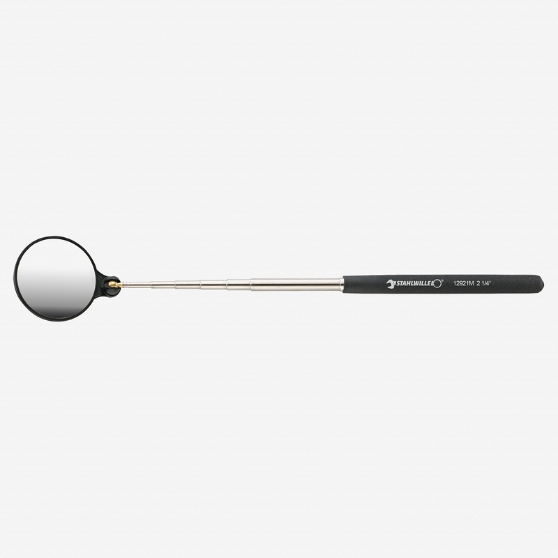 Stahlwille 12921M Telescopic Stainless Steel Mirror, 2 1/4" (57 mm) Diameter
