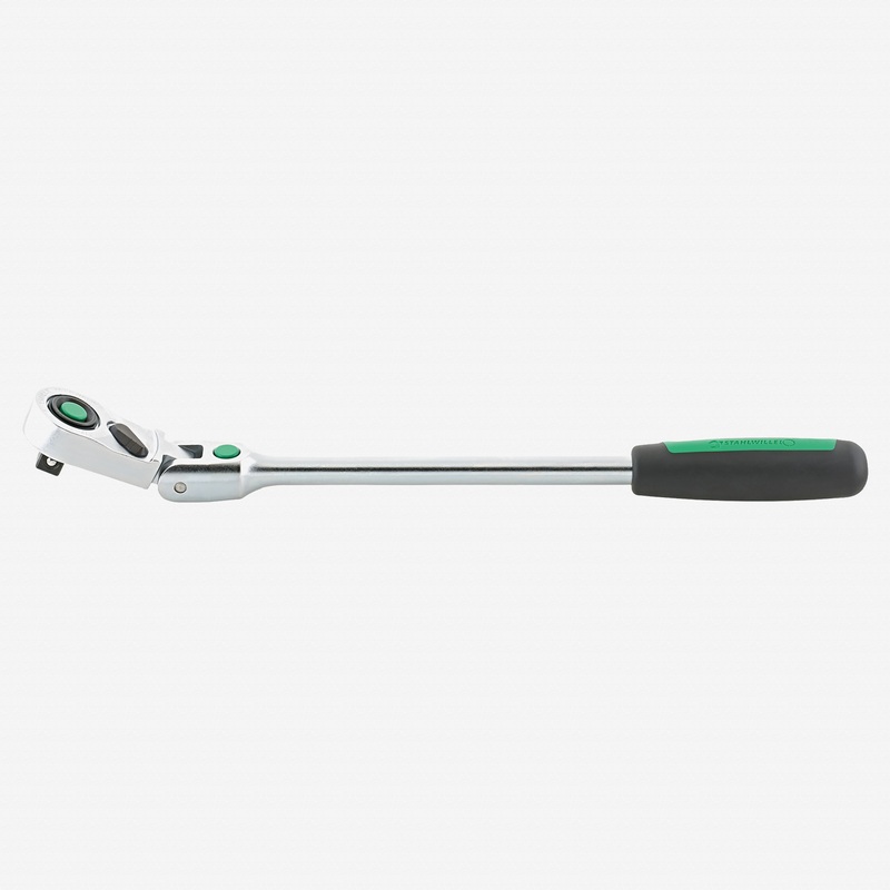 Stahlwille 517QR Flexible Joint Fine Tooth Ratchet, 1/2" Drive