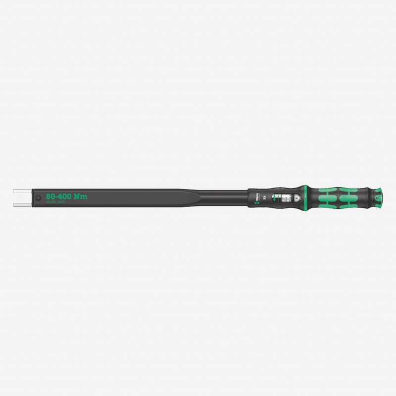 Wera 075656 Torque Wrench 80-400 Nm for 14x18 mm Interchangeable Insert Tools