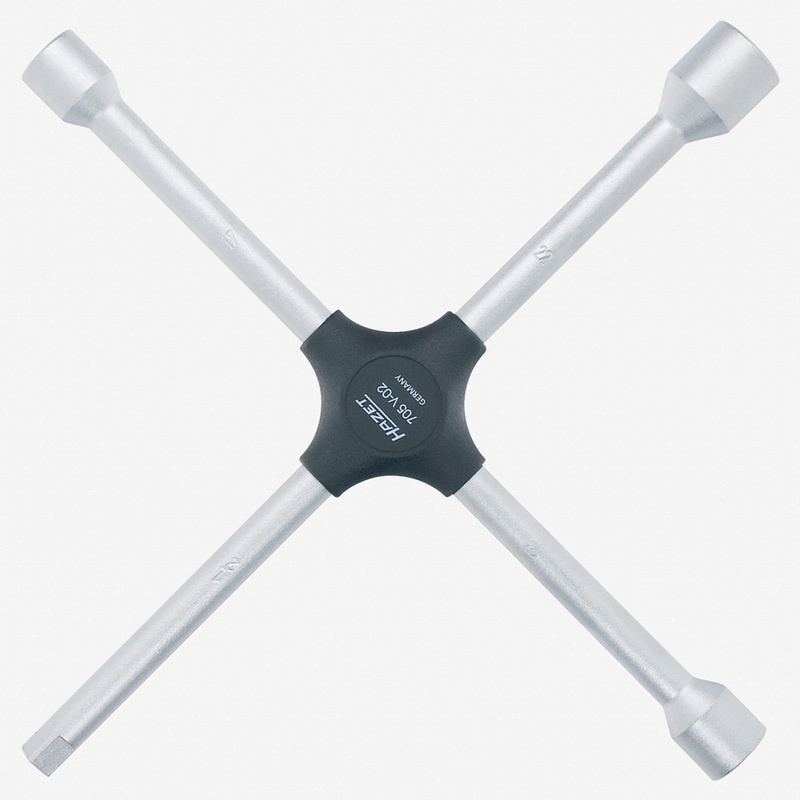 Hazet 705V-02 Four-way rim wrench 17 x 19 x 22mm x 1/2" square