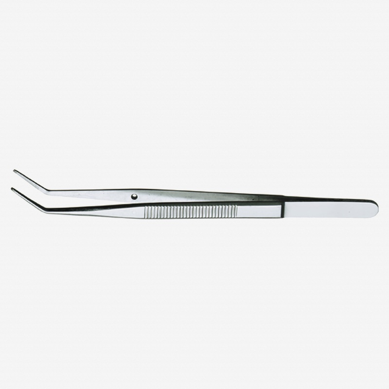 Stahlwille 13131 Tweezers, Bent, Blunt-tip