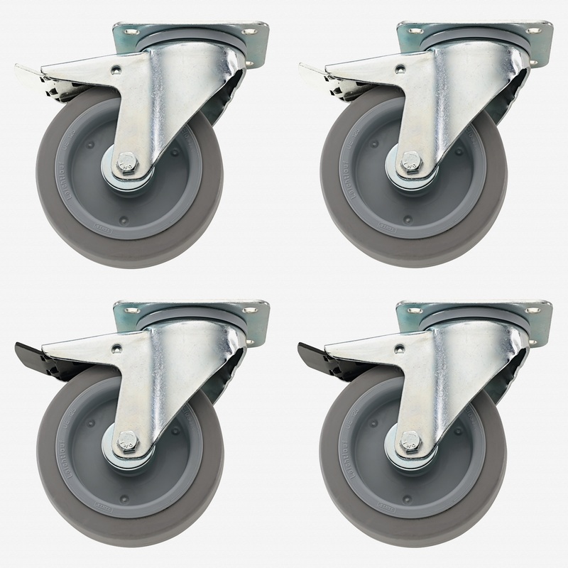 Stahlwille R 95/98S Set of Wheels For Trolleys, 125 mm diameter