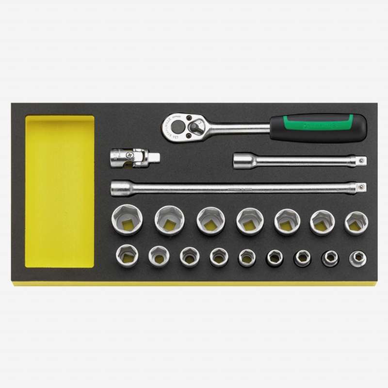 Stahlwille TCS 456/16/4 MF 3/8 tools in TCS inlay