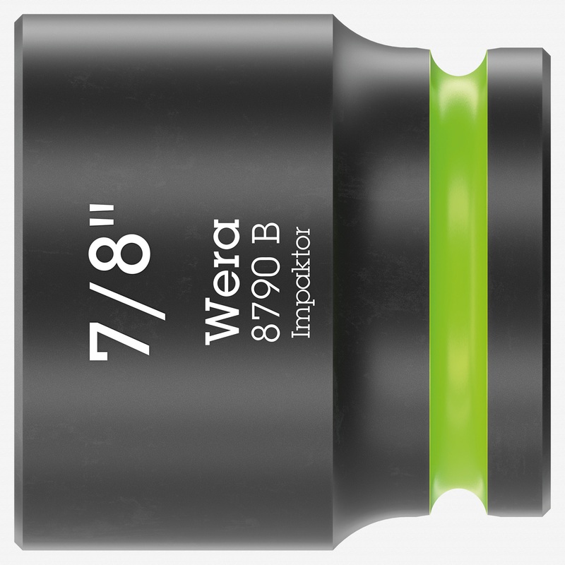 Wera 005524 8790 B 7/8" Impaktor Socket, 3/8" Drive, 6 Point