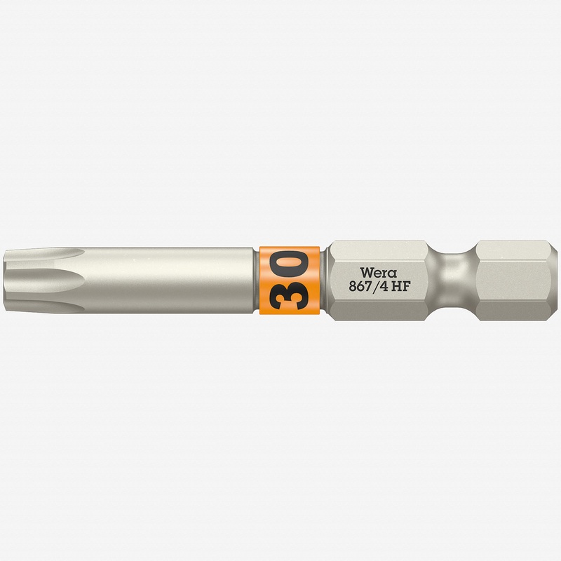 Wera 060510 Torx HF Bit, T30 x 50mm