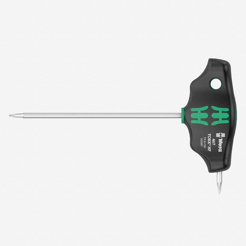 Wera 023367 Torx T-handle with Holding Function, T6 x 100mm