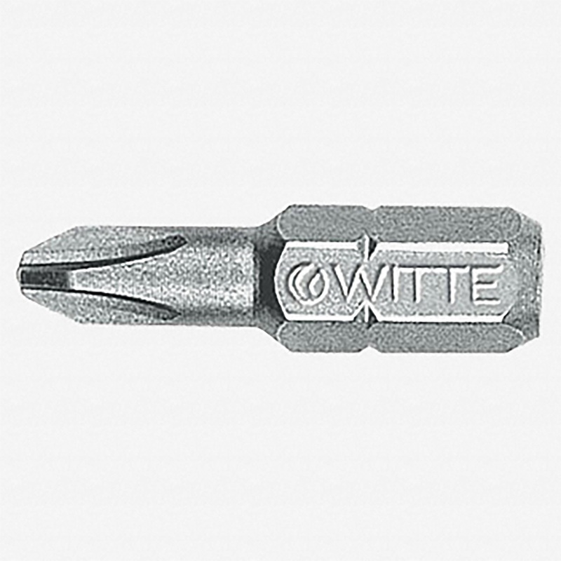 Witte Pro Phillips Bit with Truncated Tip, #2 x 25mm
