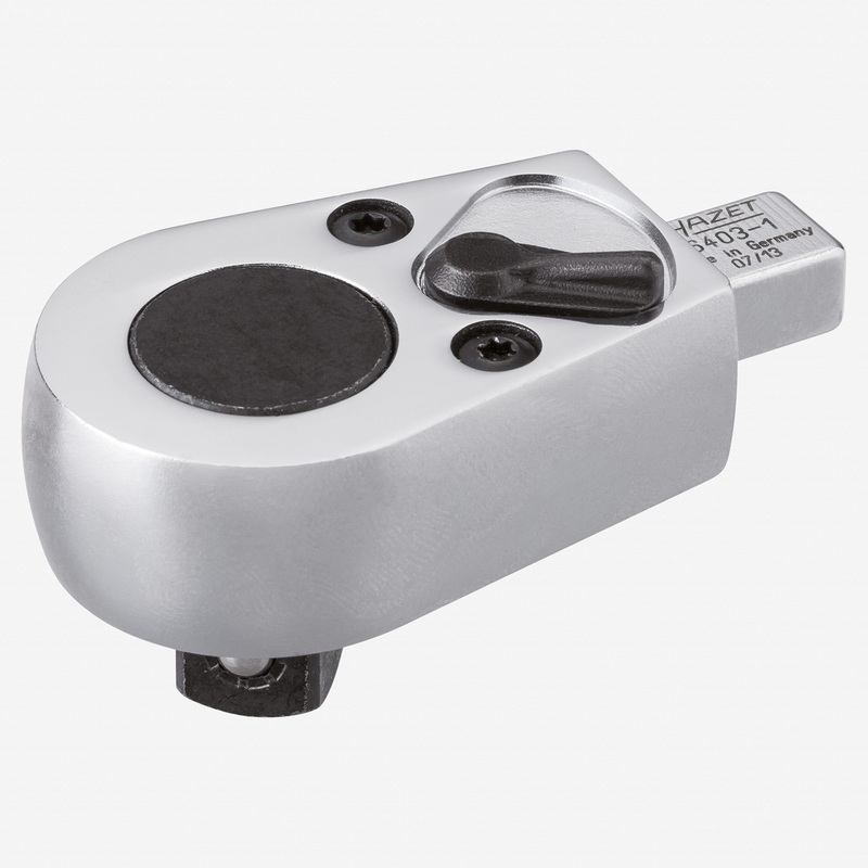 Hazet 6403-1 Insert reversible ratchet 9x12mm 1/2" output