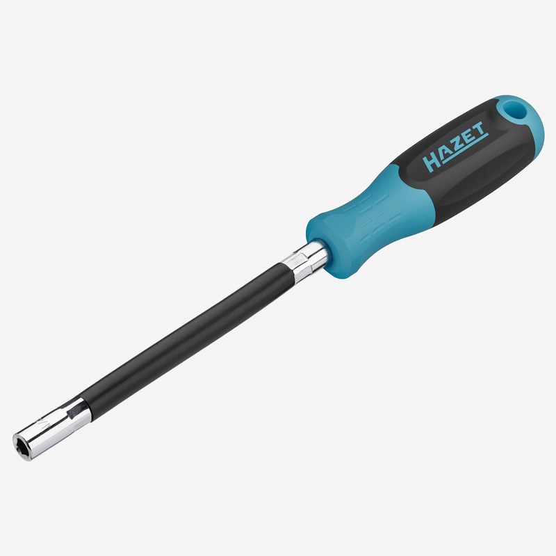 Hazet 811F-8 Flexible Shaft Nut Driver, 8 mm External Hex, 150 mm